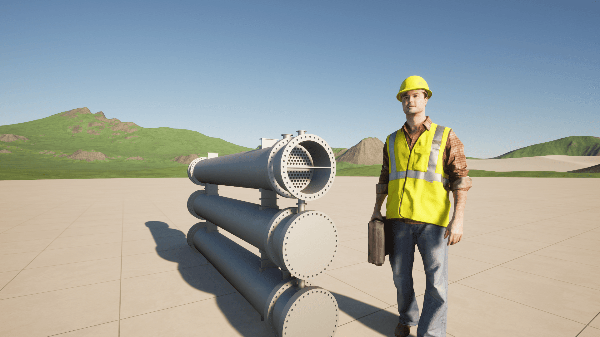Heat exchanger component